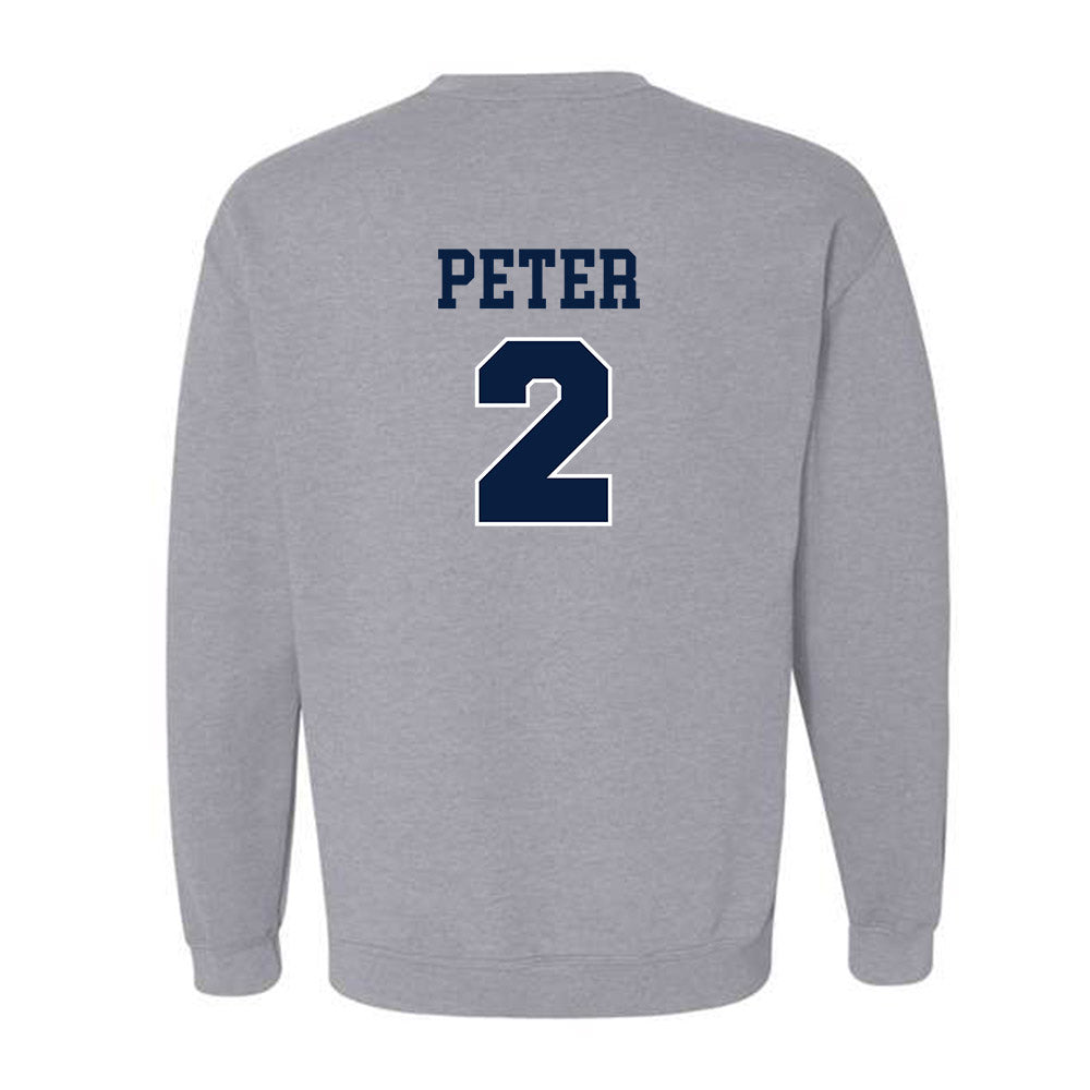 Liberty - NCAA Men's Basketball : Taelon Peter - Generic Shersey Crewneck Sweatshirt-1