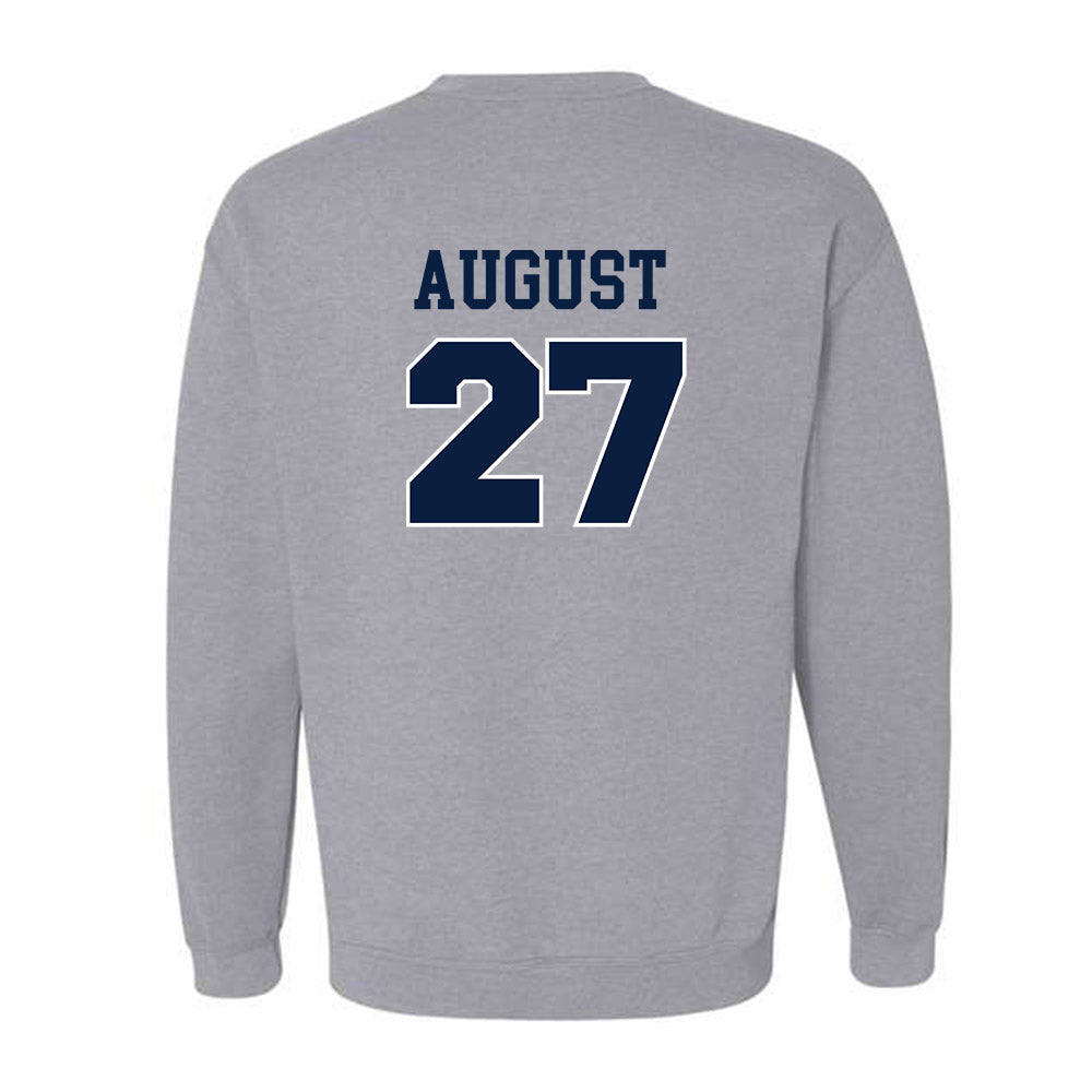 Liberty - NCAA Baseball : Tyler August - Generic Shersey Crewneck Sweatshirt-1