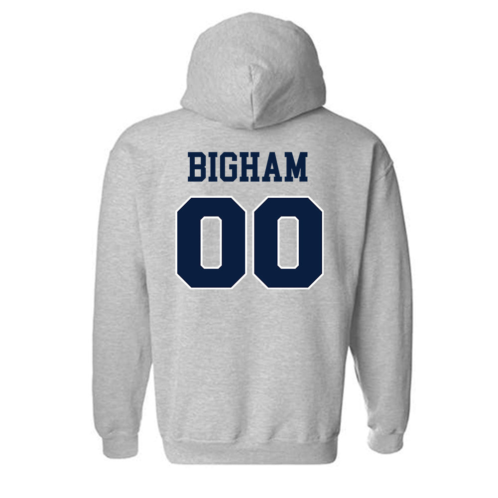 Liberty - NCAA Softball : Nahla Bigham - Generic Shersey Hooded Sweatshirt-1