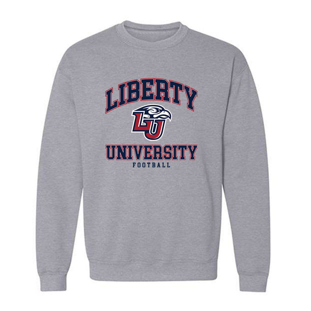 Liberty - NCAA Football : Aidan Vaughan - Crewneck Sweatshirt Classic Shersey