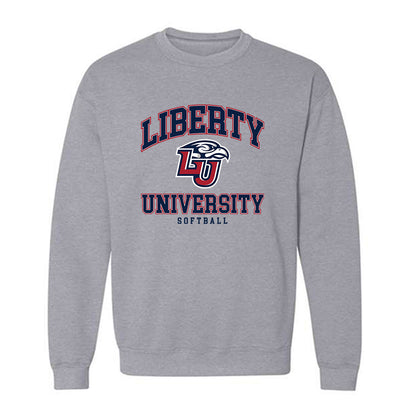 Liberty - NCAA Softball : Alexia Carrasquillo - Generic Shersey Crewneck Sweatshirt-0