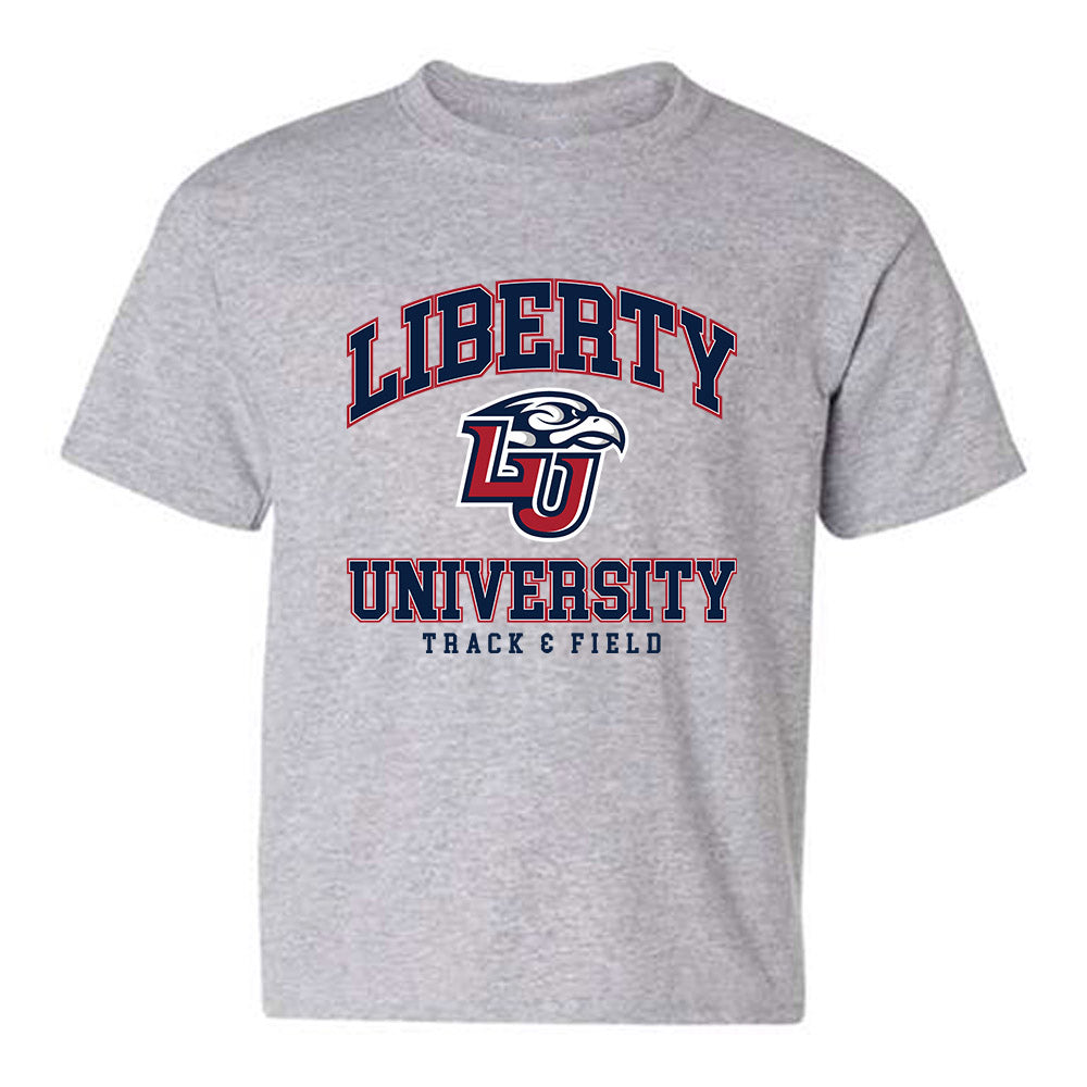 Liberty - NCAA Men's Track & Field : Simon Lamparelli - Generic Shersey Youth T-Shirt-0