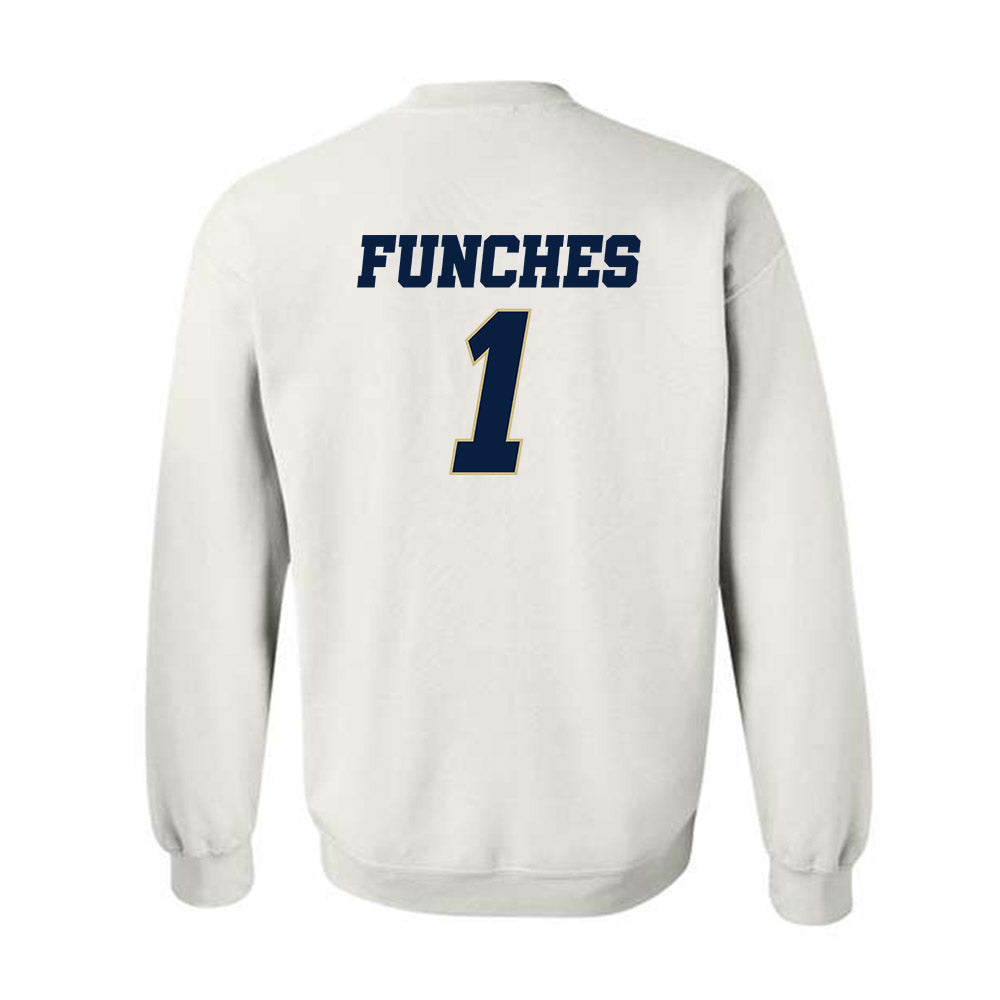 Oral Roberts - NCAA Women's Basketball : Zai Funches - Generic Shersey Crewneck Sweatshirt-1