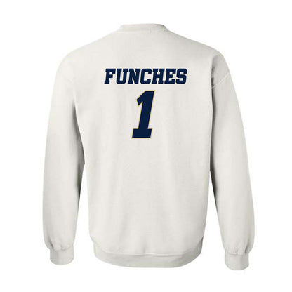 Oral Roberts - NCAA Women's Basketball : Zai Funches - Generic Shersey Crewneck Sweatshirt-1