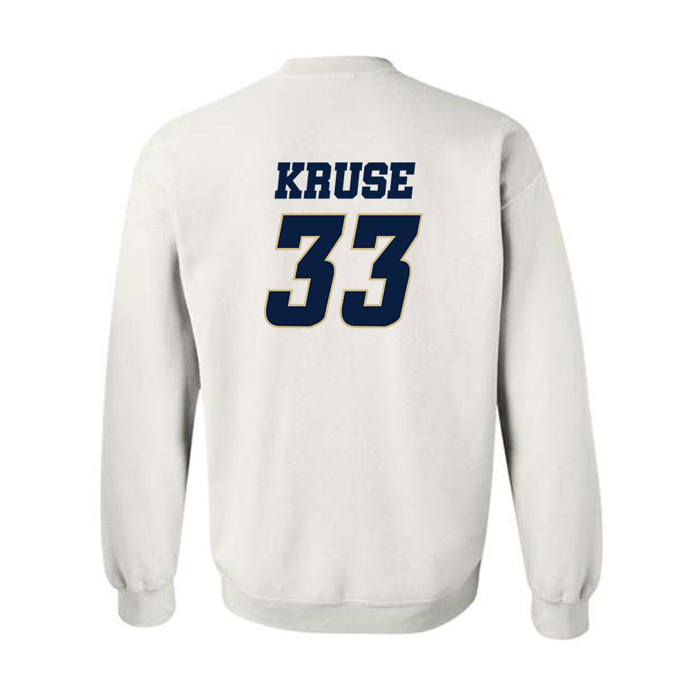 Oral Roberts - NCAA Men's Basketball : Seth Kruse - Generic Shersey Crewneck Sweatshirt-1