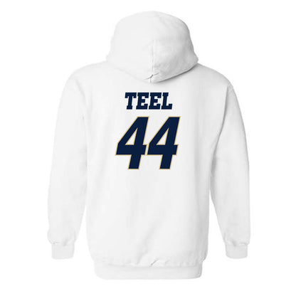 Oral Roberts - NCAA Baseball : Easton Teel - Generic Shersey Hooded Sweatshirt-1