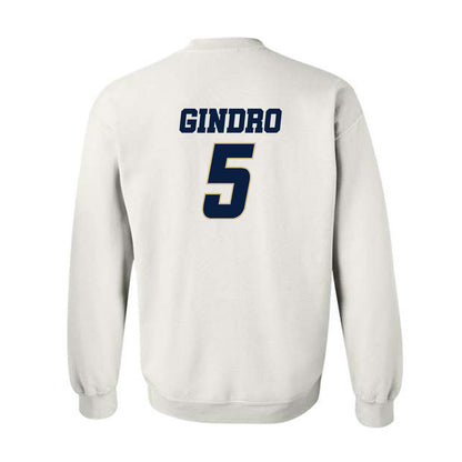 Oral Roberts - NCAA Men's Soccer : Enzo Gindro - Generic Shersey Crewneck Sweatshirt-1
