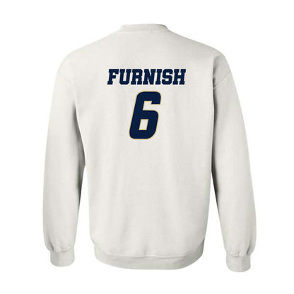 Oral Roberts - NCAA Men's Basketball : Cal Furnish - Generic Shersey Crewneck Sweatshirt-1
