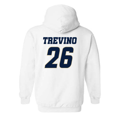 Oral Roberts - NCAA Women's Soccer : Alaina Trevino - Generic Shersey Hooded Sweatshirt