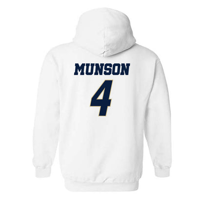 Oral Roberts - NCAA Women's Soccer : Kylee Munson - Generic Shersey Hooded Sweatshirt-1