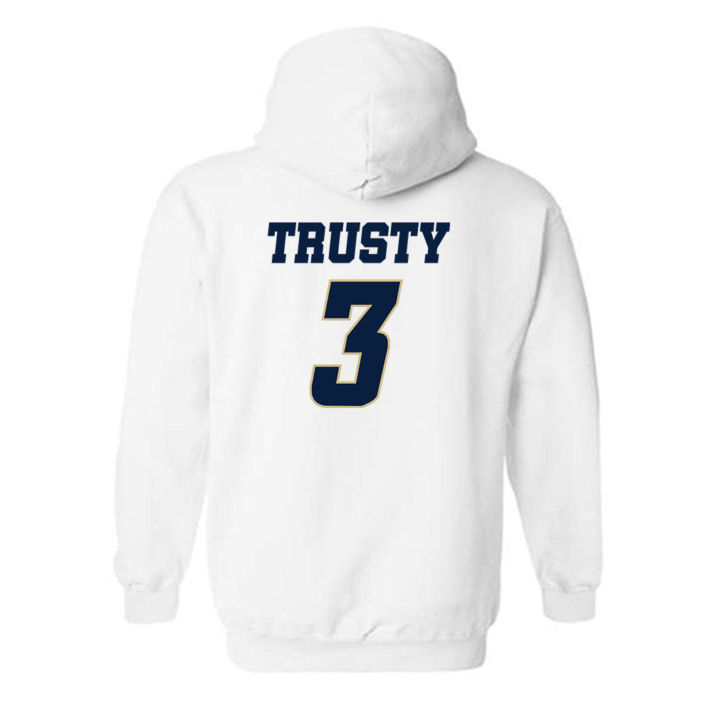 Oral Roberts - NCAA Women's Basketball : Anna Trusty - Generic Shersey Hooded Sweatshirt-1