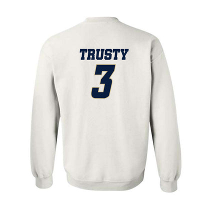 Oral Roberts - NCAA Women's Basketball : Anna Trusty - Generic Shersey Crewneck Sweatshirt-1