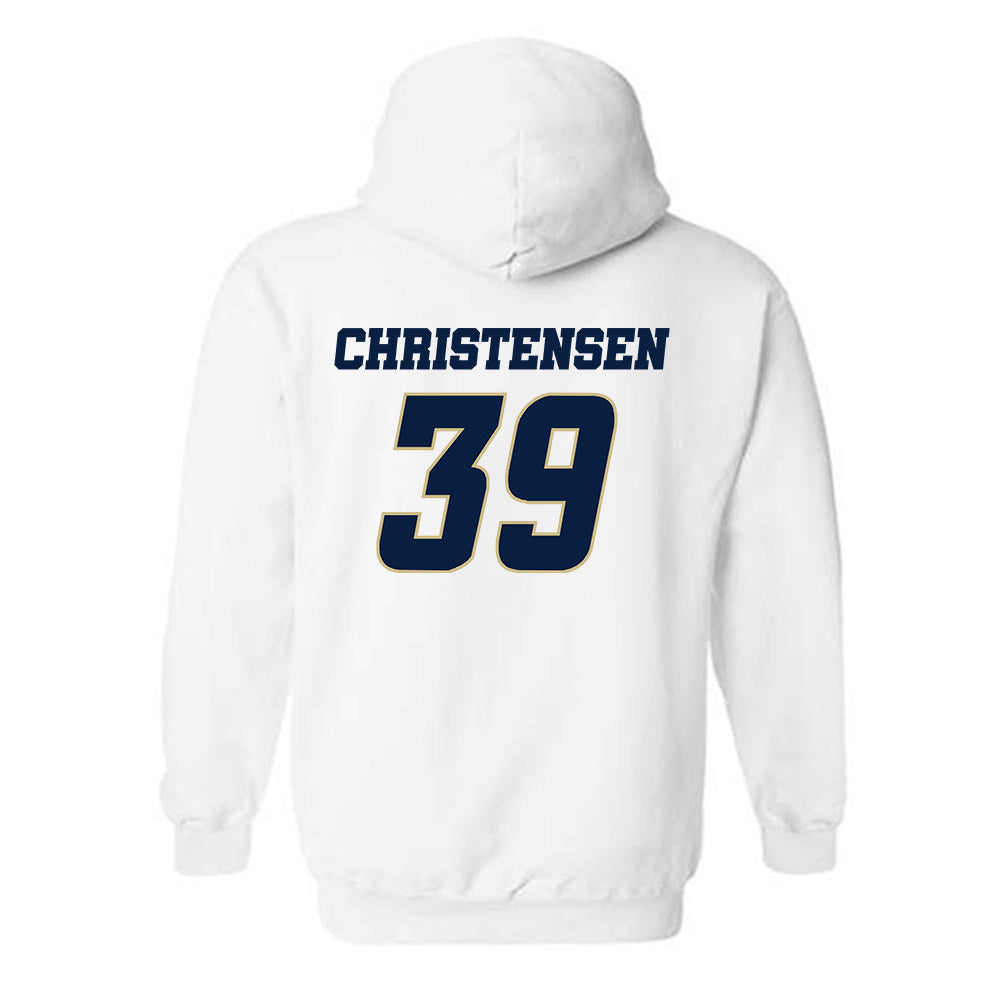 Oral Roberts - NCAA Baseball : Dylan Christensen - Generic Shersey Hooded Sweatshirt