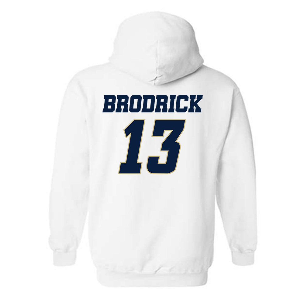 Oral Roberts - NCAA Baseball : Tyler Brodrick - Generic Shersey Hooded Sweatshirt