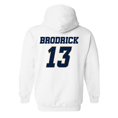 Oral Roberts - NCAA Baseball : Tyler Brodrick - Generic Shersey Hooded Sweatshirt