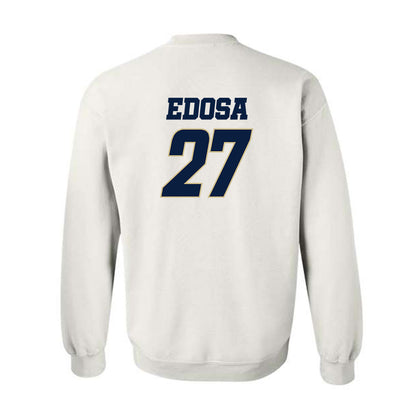Oral Roberts - NCAA Women's Soccer : Precious Edosa - Generic Shersey Crewneck Sweatshirt-1