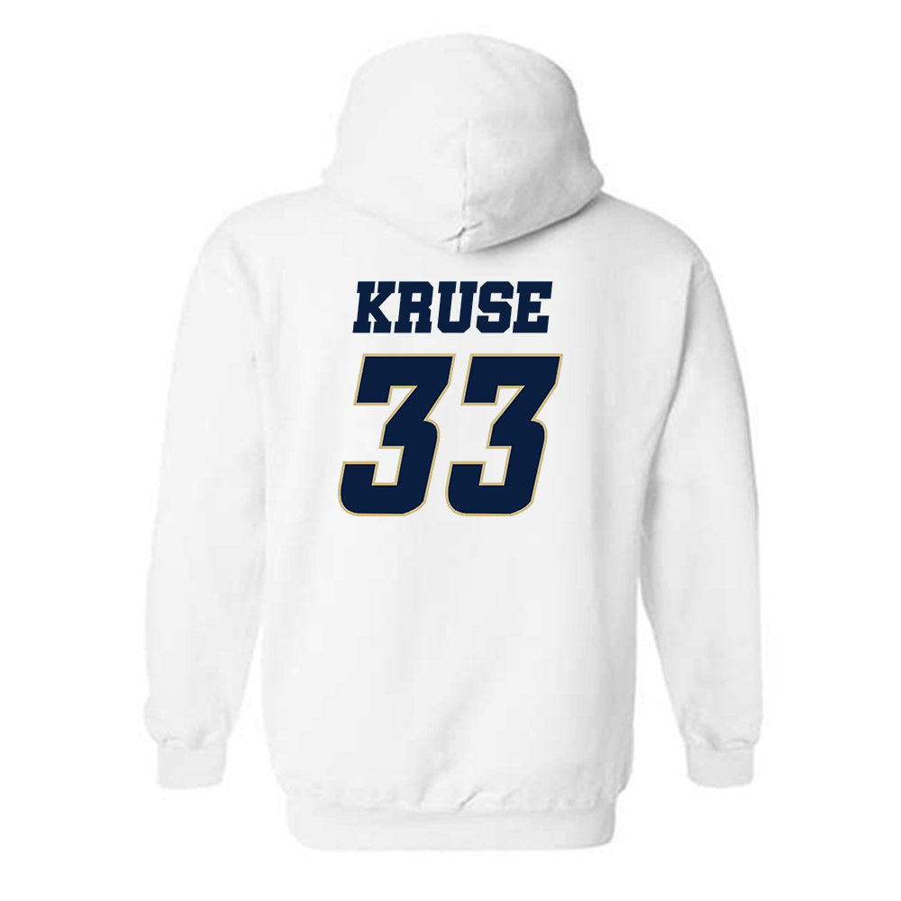 Oral Roberts - NCAA Men's Basketball : Seth Kruse - Generic Shersey Hooded Sweatshirt-1