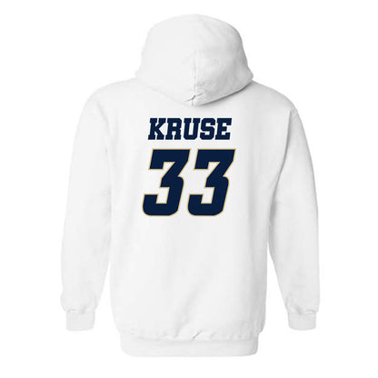 Oral Roberts - NCAA Men's Basketball : Seth Kruse - Generic Shersey Hooded Sweatshirt-1