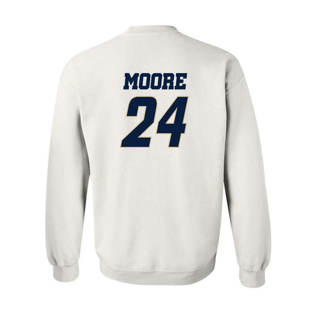 Oral Roberts - NCAA Men's Basketball : Josiah Moore - Generic Shersey Crewneck Sweatshirt-1