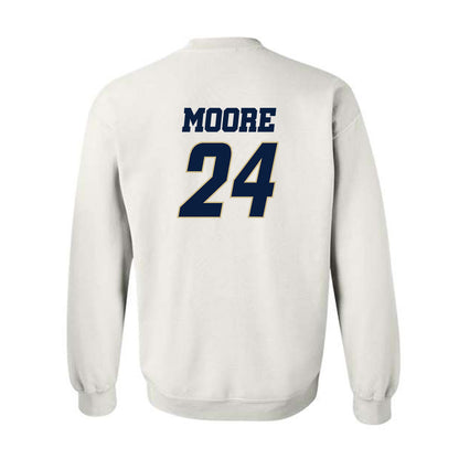 Oral Roberts - NCAA Men's Basketball : Josiah Moore - Generic Shersey Crewneck Sweatshirt-1