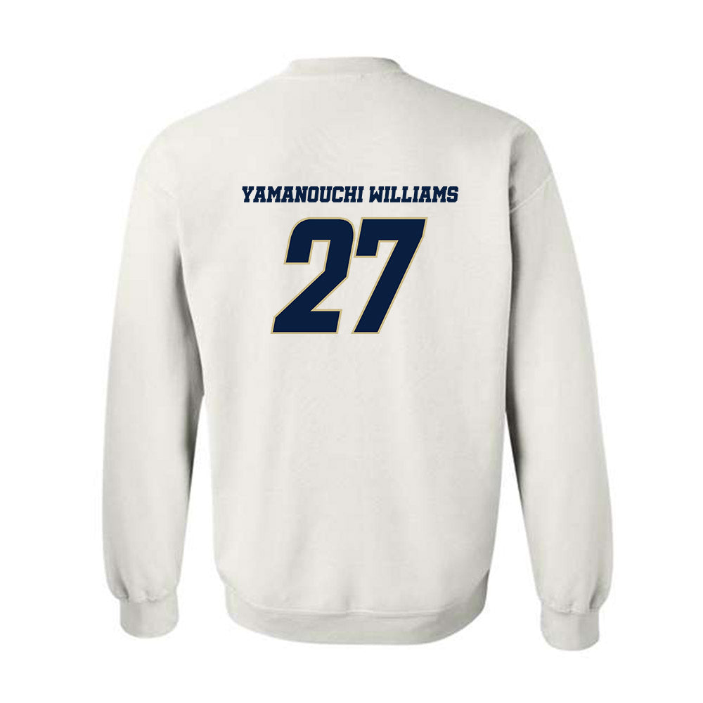 Oral Roberts - NCAA Men's Basketball : Yuto Yamanouchi williams - Generic Shersey Crewneck Sweatshirt-1