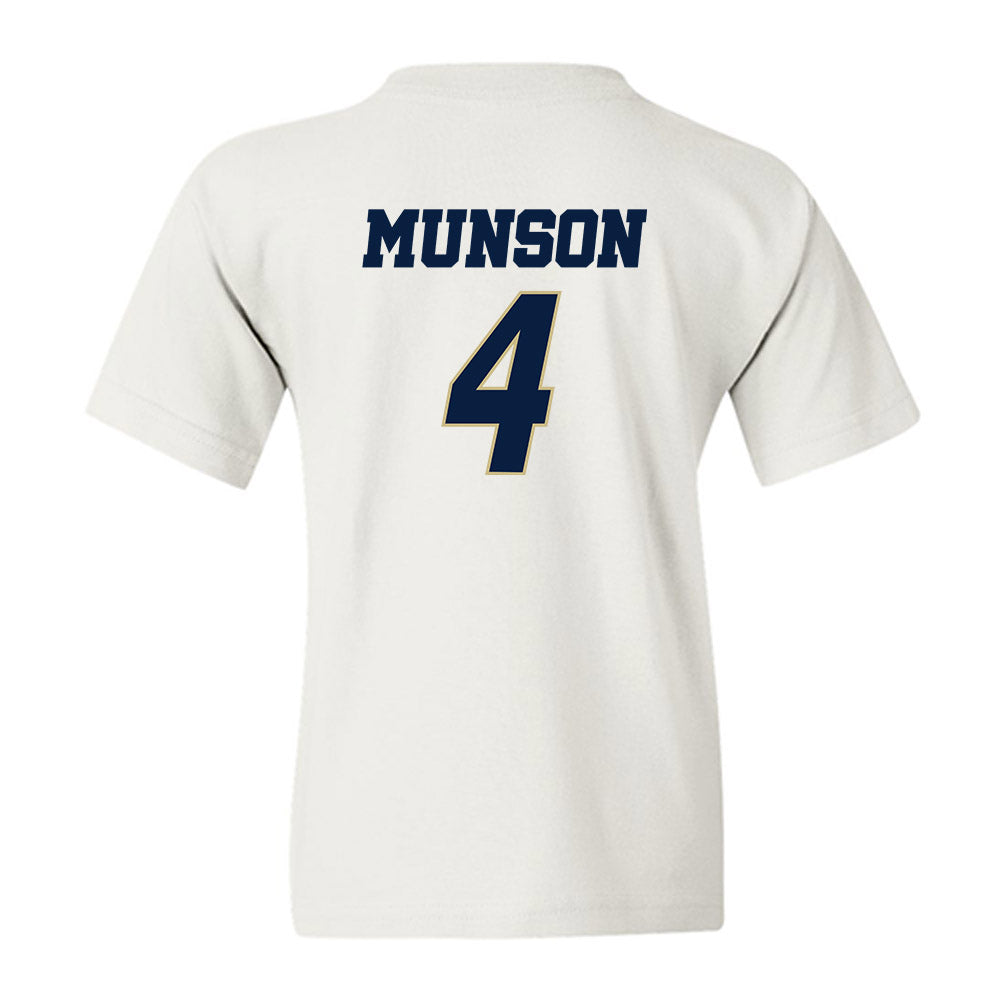 Oral Roberts - NCAA Women's Soccer : Kylee Munson - Generic Shersey Youth T-Shirt-1