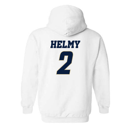 Oral Roberts - NCAA Women's Volleyball : Farah Helmy - Generic Shersey Hooded Sweatshirt-1