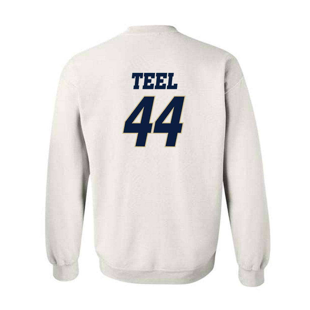 Oral Roberts - NCAA Baseball : Easton Teel - Generic Shersey Crewneck Sweatshirt-1
