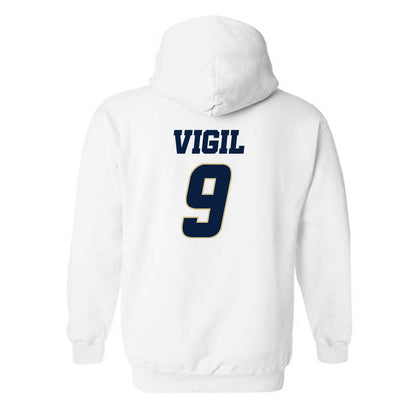 Oral Roberts - NCAA Women's Soccer : Ava Vigil - Generic Shersey Hooded Sweatshirt-1