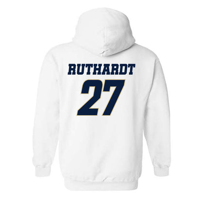 Oral Roberts - NCAA Baseball : Keaton Ruthardt - Generic Shersey Hooded Sweatshirt