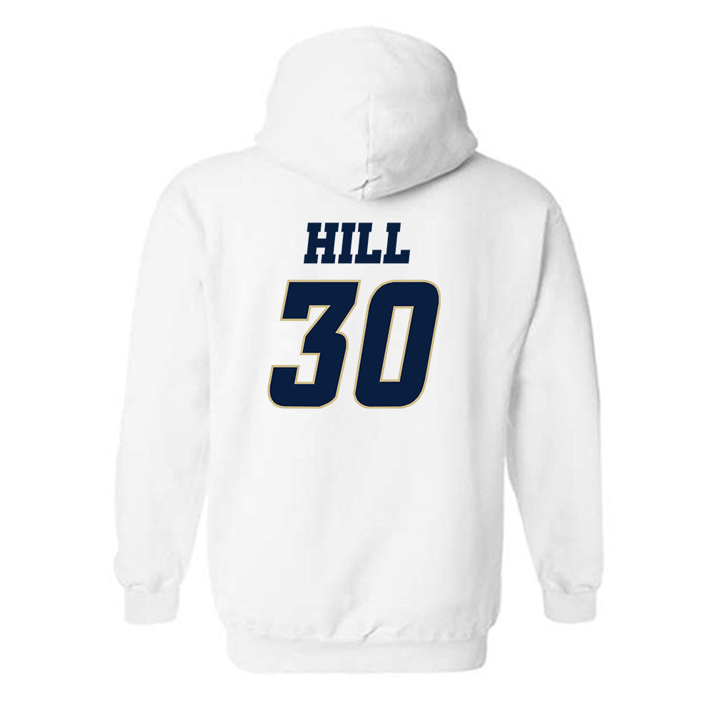 Oral Roberts - NCAA Baseball : Louis Hill - Generic Shersey Hooded Sweatshirt-1