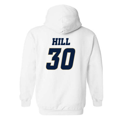 Oral Roberts - NCAA Baseball : Louis Hill - Generic Shersey Hooded Sweatshirt-1