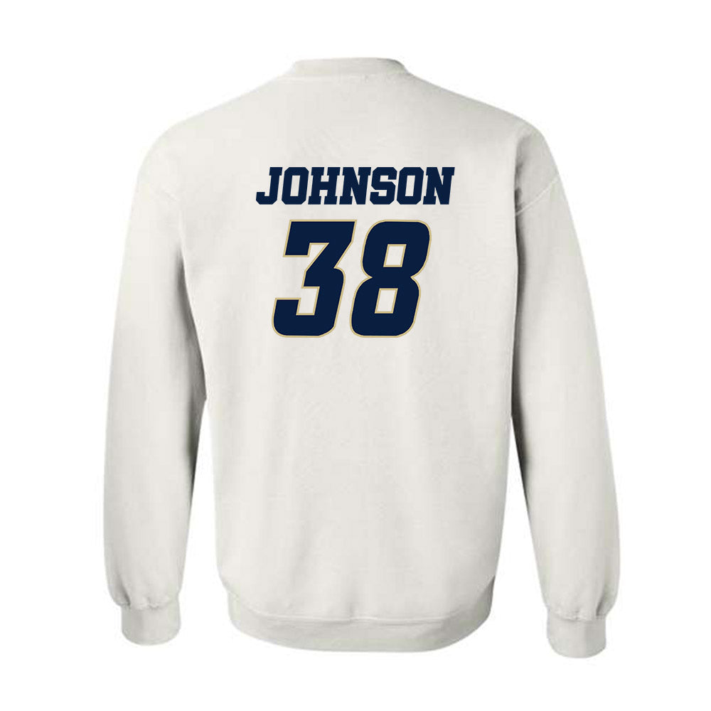 Oral Roberts - NCAA Baseball : Comner Johnson - Generic Shersey Crewneck Sweatshirt-1