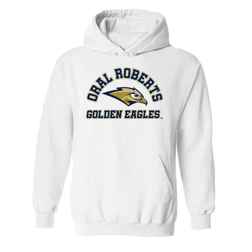 Oral Roberts - NCAA Women's Track & Field : Destiny Downing - Generic Shersey Hooded Sweatshirt-0