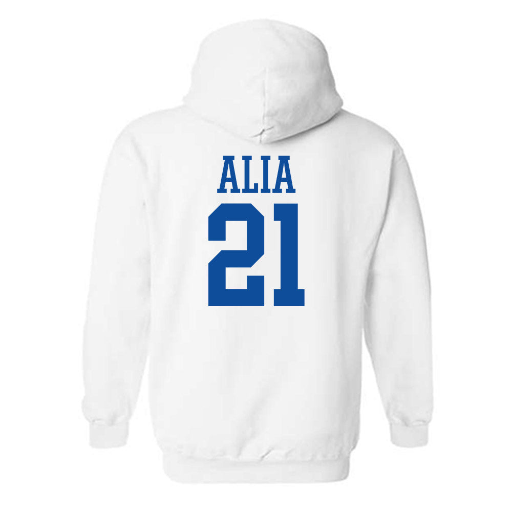 Drake - NCAA Men's Basketball : Andrew Alia - Classic Shersey Hooded Sweatshirt-1