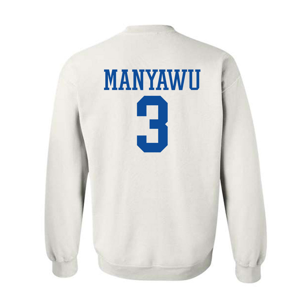 Drake - NCAA Men's Basketball : Cameron Manyawu - Classic Shersey Crewneck Sweatshirt-1