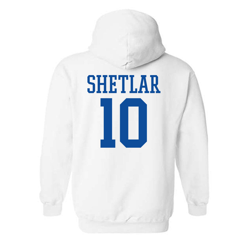 Drake - NCAA Men's Basketball : Eli Shetlar - Classic Shersey Hooded Sweatshirt-1