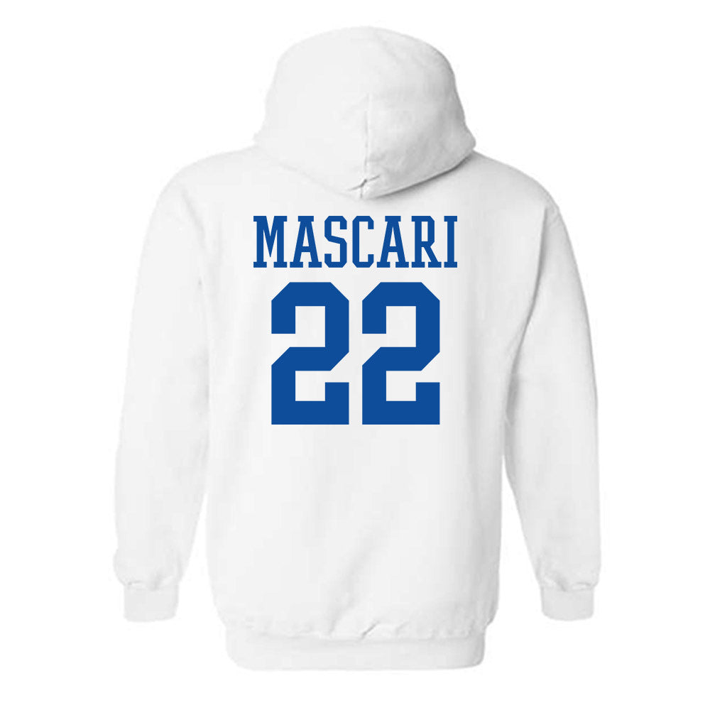 Drake - NCAA Men's Basketball : Mitch Mascari - Classic Shersey Hooded Sweatshirt-1