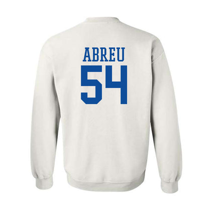 Drake - NCAA Men's Basketball : Daniel Abreu - Classic Shersey Crewneck Sweatshirt-1