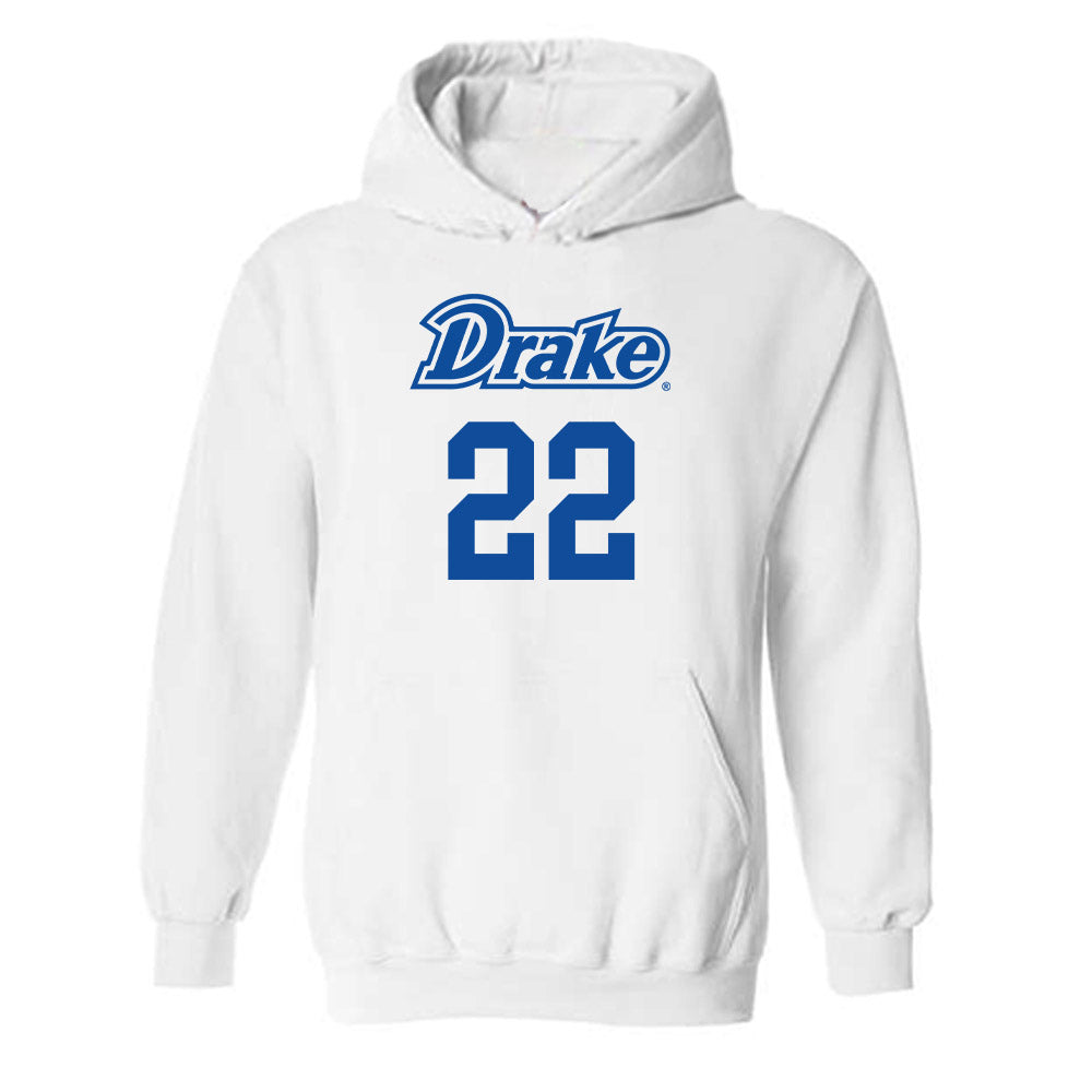 Drake - NCAA Men's Basketball : Mitch Mascari - Classic Shersey Hooded Sweatshirt-0