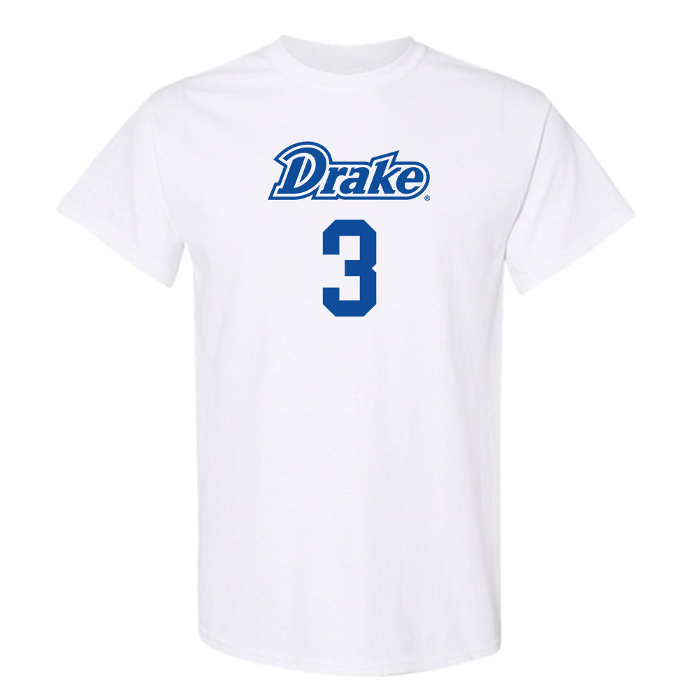 Drake - NCAA Men's Basketball : Cameron Manyawu - Classic Shersey T-Shirt-0