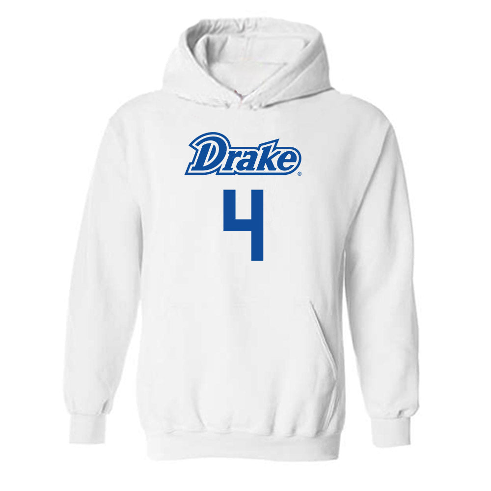 Drake - NCAA Men's Basketball : Isaiah Jackson - Classic Shersey Hooded Sweatshirt-0