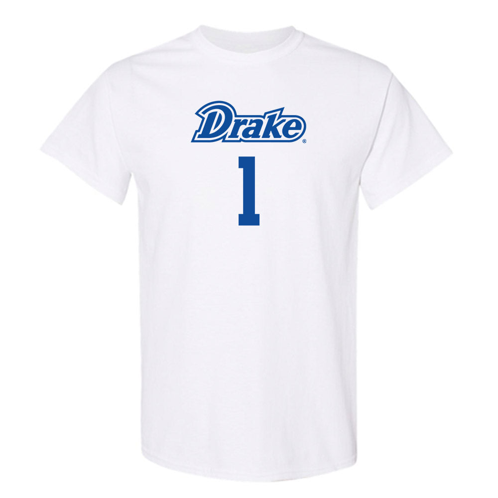 Drake - NCAA Men's Basketball : Owen Larson - Classic Shersey T-Shirt-0
