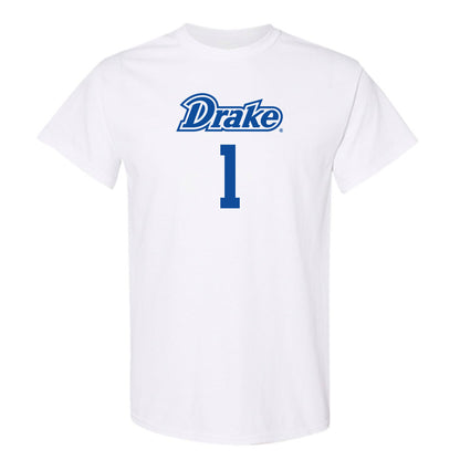 Drake - NCAA Men's Basketball : Owen Larson - Classic Shersey T-Shirt-0
