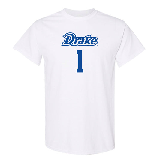 Drake - NCAA Men's Basketball : Owen Larson - Classic Shersey T-Shirt-0