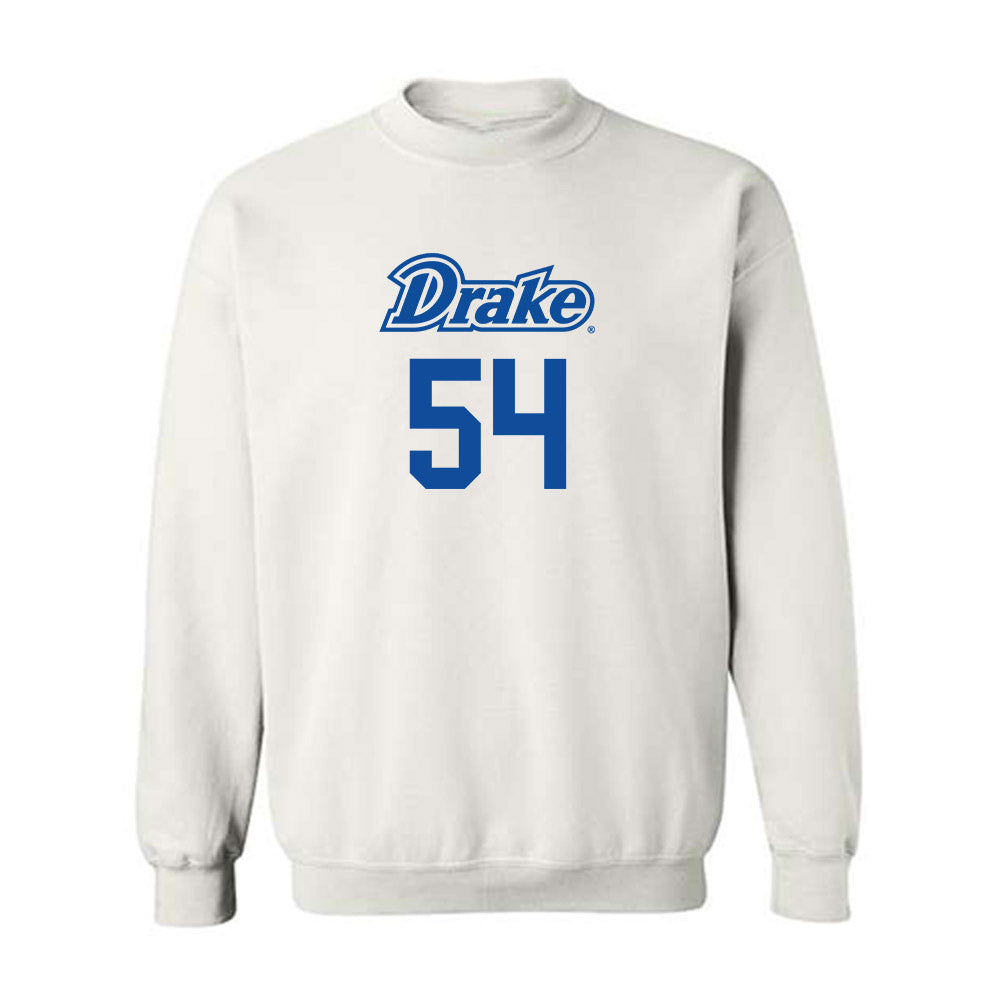 Drake - NCAA Men's Basketball : Daniel Abreu - Classic Shersey Crewneck Sweatshirt-0