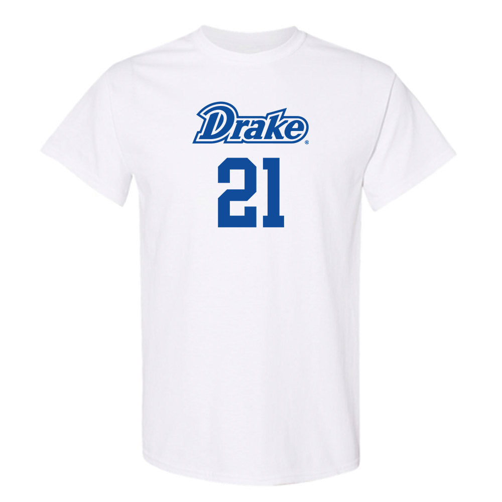 Drake - NCAA Men's Basketball : Andrew Alia - Classic Shersey T-Shirt-0