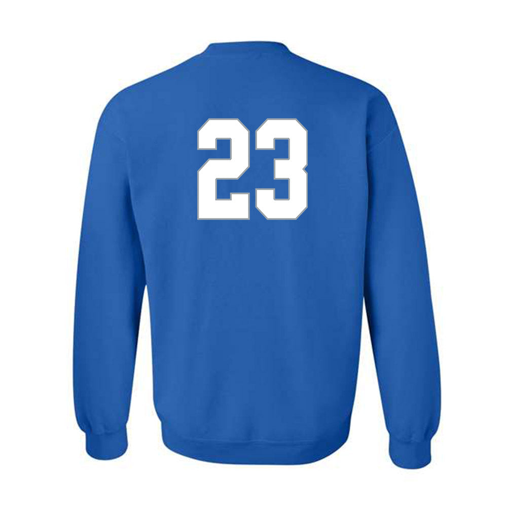 Drake - NCAA Men's Basketball : Isaia Howard - Classic Shersey Crewneck Sweatshirt-1