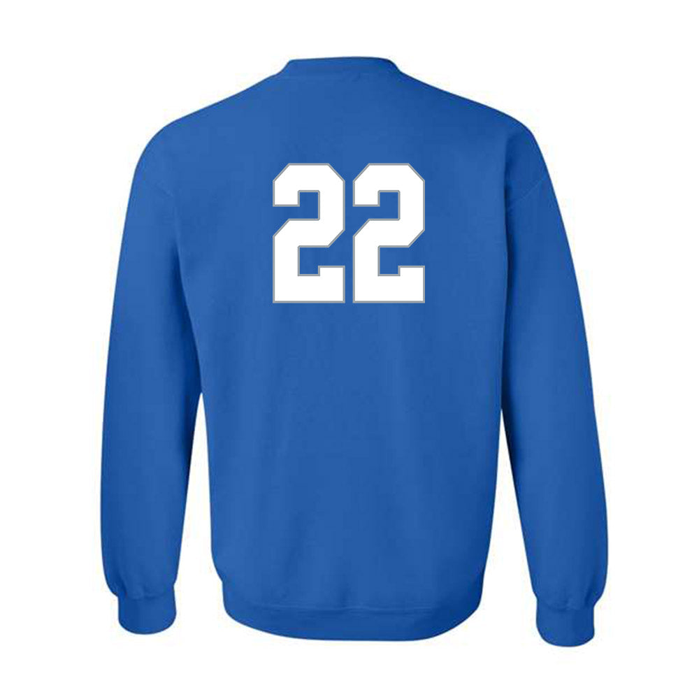 Drake - NCAA Men's Basketball : Mitch Mascari - Classic Shersey Crewneck Sweatshirt-1