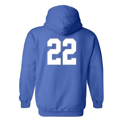 Drake - NCAA Men's Basketball : Mitch Mascari - Classic Shersey Hooded Sweatshirt-1